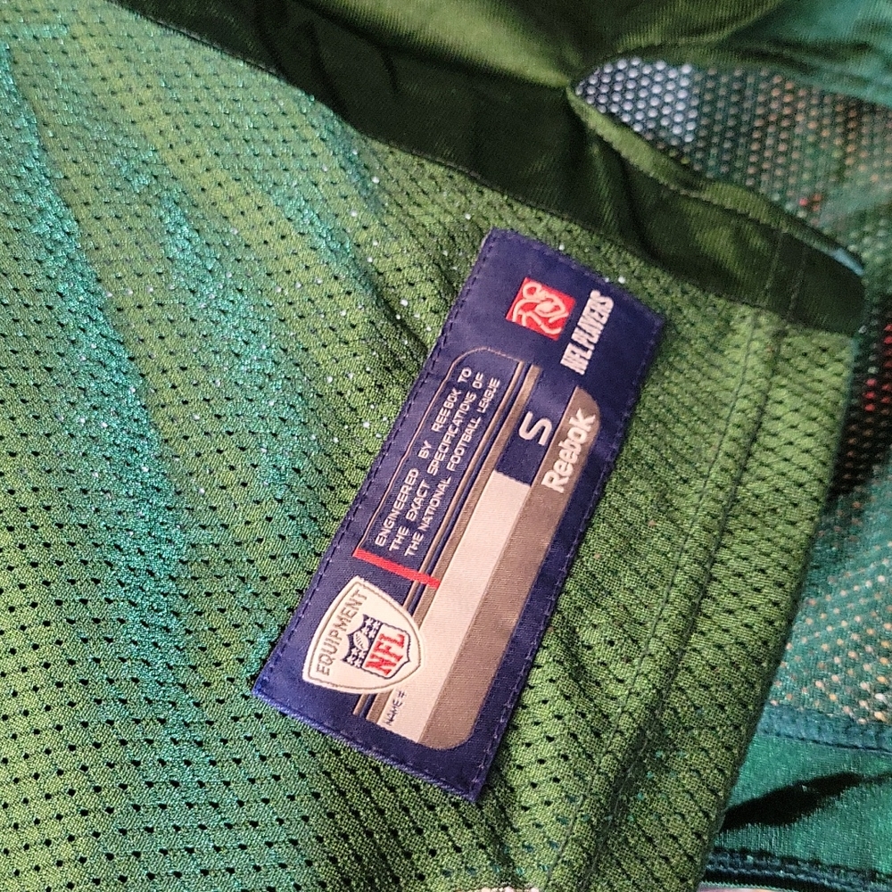 REEBOK Small Sanchez 6 Green Jets Jersey - Picture 4 of 14